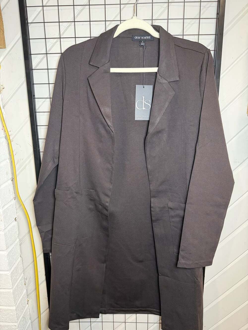 Dear Scarlett Blazer Chocolate - Picture 3 of 6